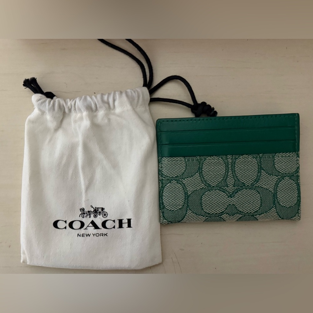 Signature Jacquard Card Case